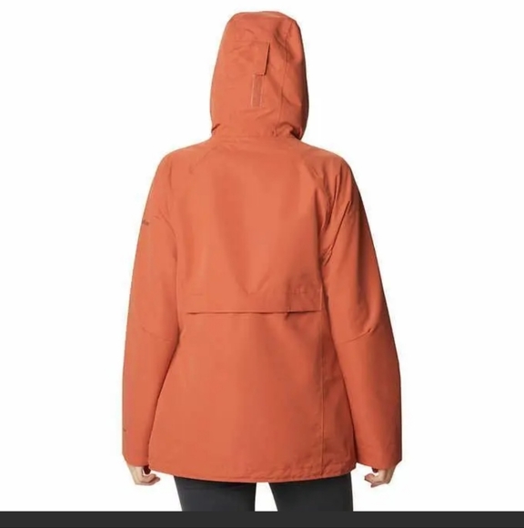 Columbia Ladies' Double Pocket Rain Jacket nwt color copper - Picture 2 of 6